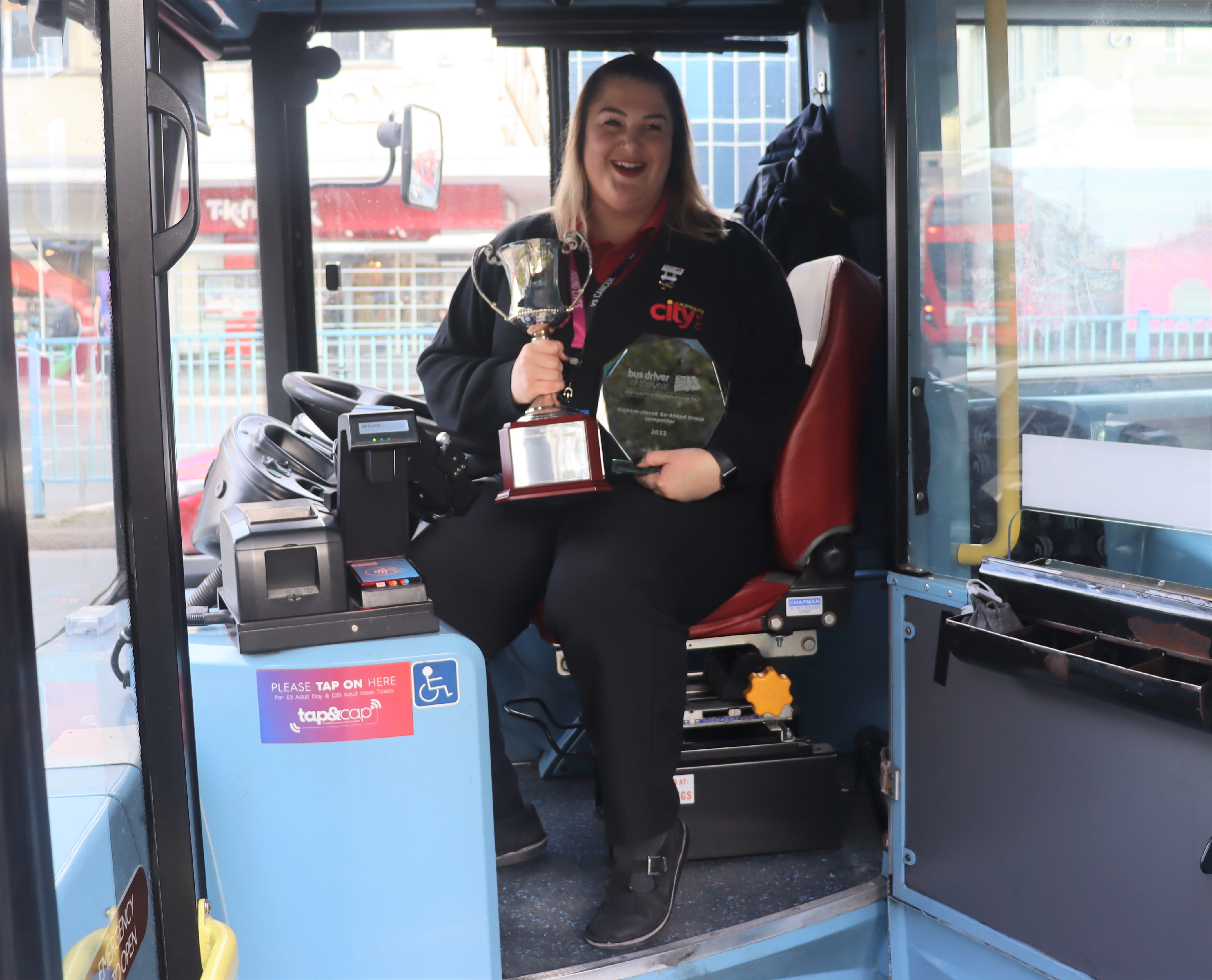 Plymouth Citybus driver takes home Bus Driver of the Year Trophy ...