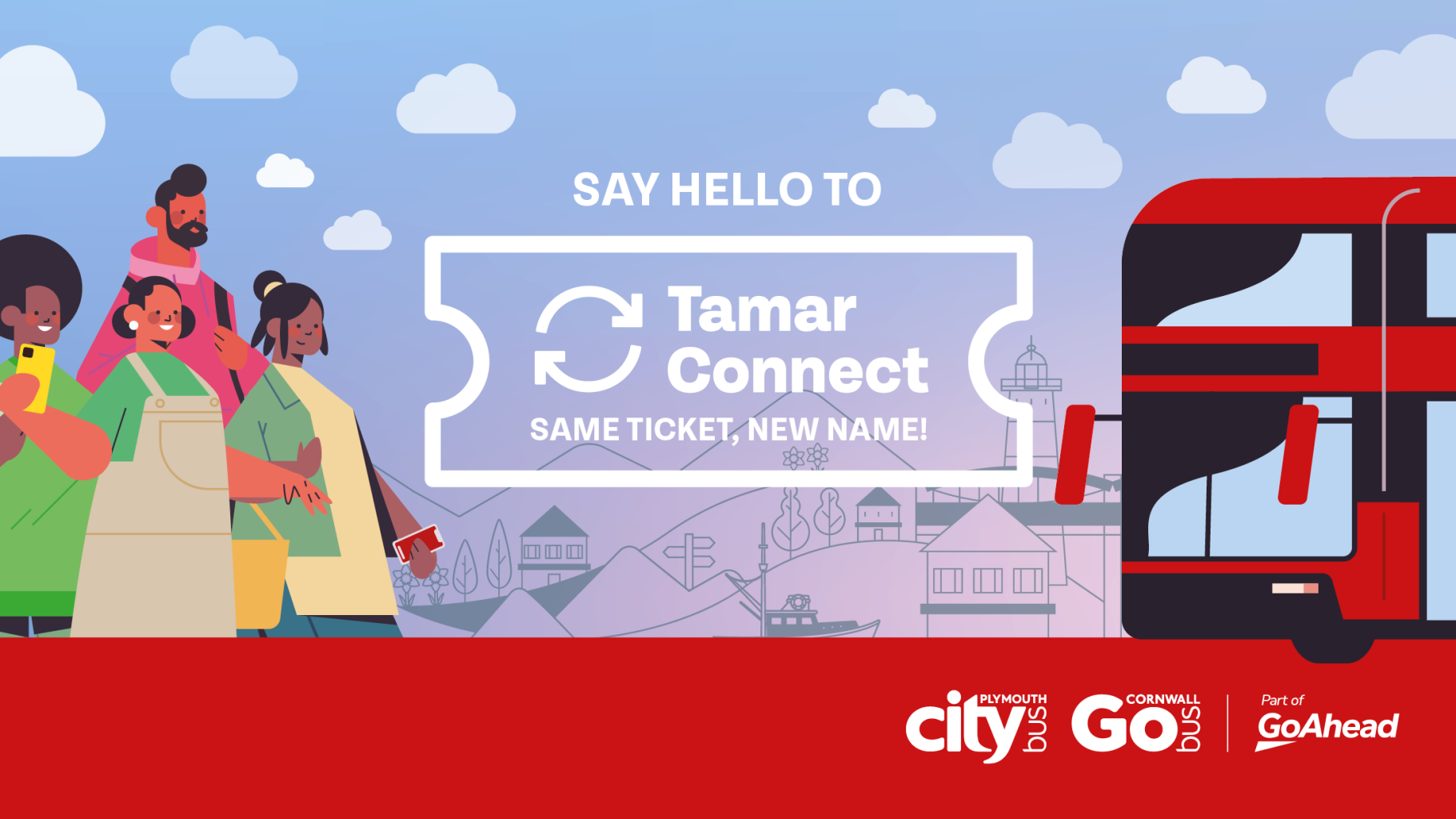 Plymouth Plus Ticket is now called Tamar Connect