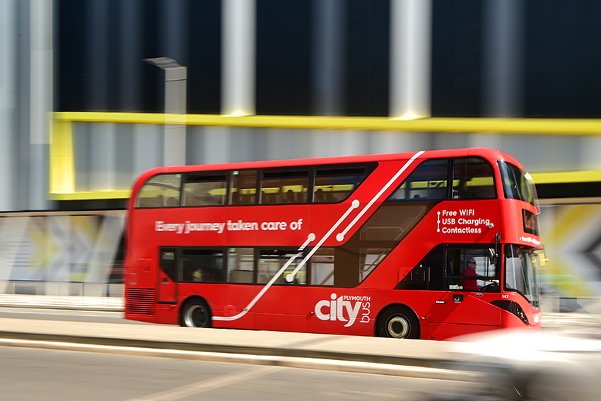 Plan your bus journey in Plymouth