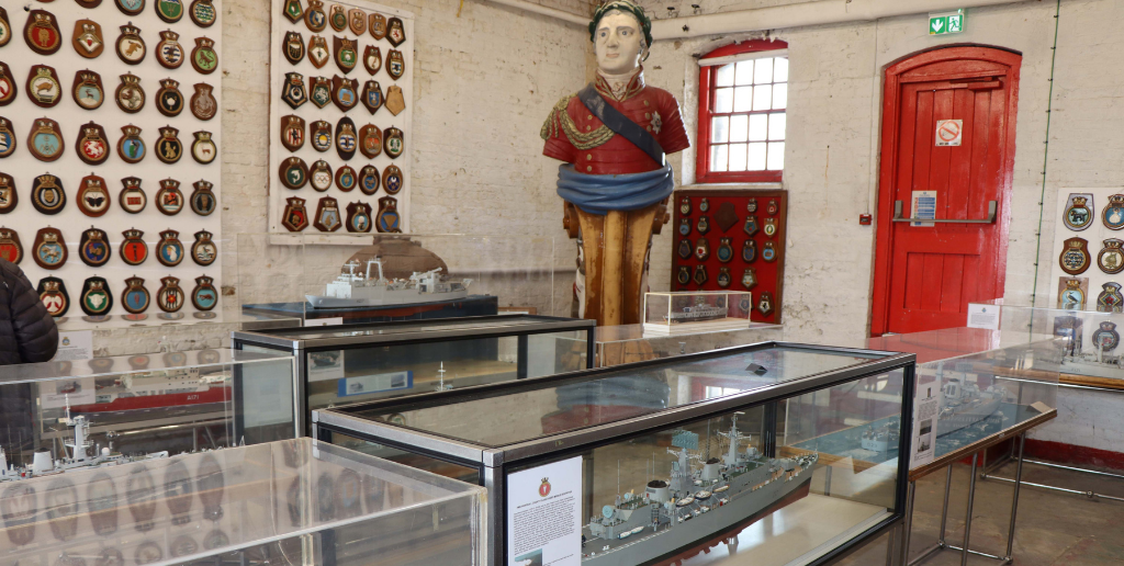 Inside the Devonport Naval Heritage Centre
